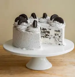 Cookies and cream Ice Cream Cake made at Bird-in-Hand Bakery and Cafe