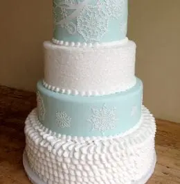 Winter Wedding Cake