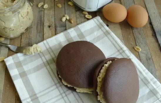 Jumbo Peanut Butter Whoopie Pies