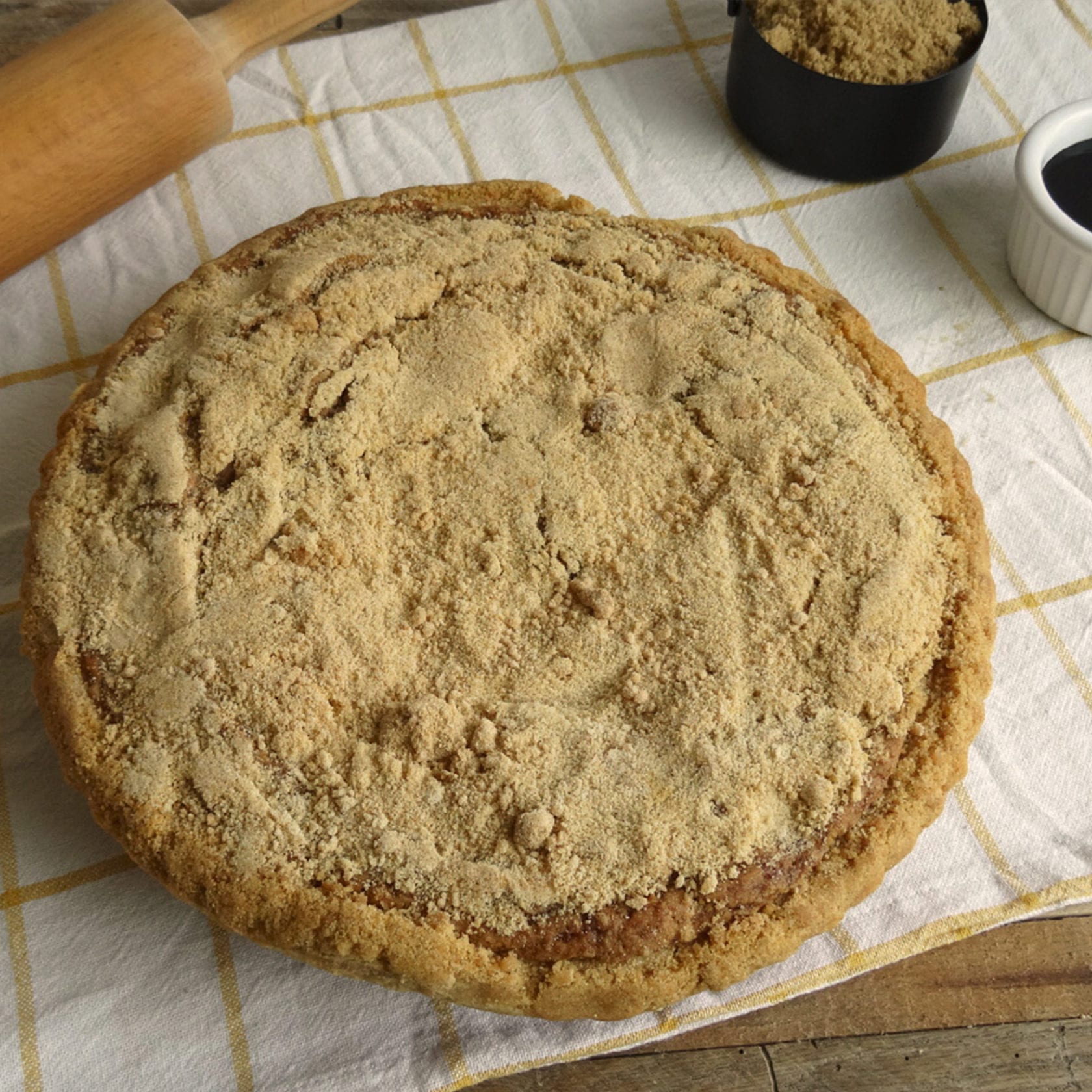 Whole shoofly pie from Bird-in-Hand Bakery & Cafe