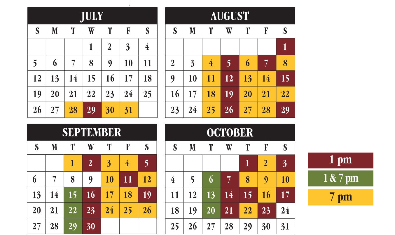 Josiah for President Schedule Broadway Musical in Lancaster PA